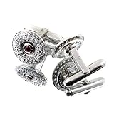 Yoropiko by Martin Yat Ming diamond and ruby custom made cufflinks in gift box YOROCUFF2402