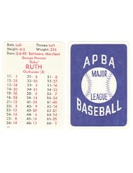 Collectibles: 1930 APBA Season - CINCINNATI REDS Team Set - APBA
