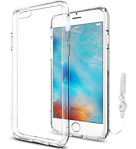 iPhone 6s Plus Case (5.5 Inch), Ponvey® Air Cushion Crystal Clear Back Panel + TPU Bumper for iPhone 6s Plus (2015) / iPhone 6 Plus (2014) - Crystal Clear