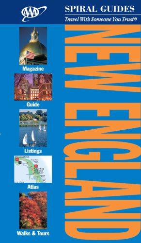 City Travel Guides Discounted  Books : New England (AAA Spiral Guides: New England)
