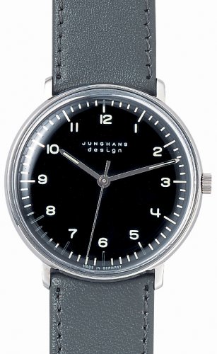 Junghans Herrenarmbanduhr MAX BILL HANDAUFZUG Automatik Analog 027/3702.00