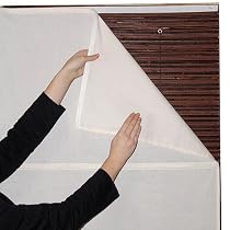 Roman Shade Privacy Liner- Off-White(23x72")