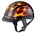 GLX Red Flame Motorcycle Half Helmet (Large) RS.7399.00