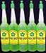5 Bottles Green Green Plant Food Lucky Bamboo Food (36ml/bottle)