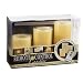 Gerson Company Flameless Ivory Pillar Candles with Remote Control, Set of 3