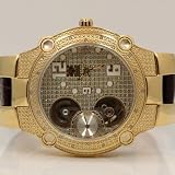 Aqua Master Mens Automatic Diamond Watch 0.20ctw W212