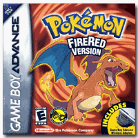Childrens Toyshop  Used : Pokemon Fire Red / Game