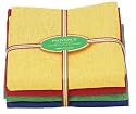 Now Designs Set of 4 Floursack Towels, Provence Series