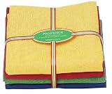 Now Designs Set of 4 Floursack Towels, Provence Series