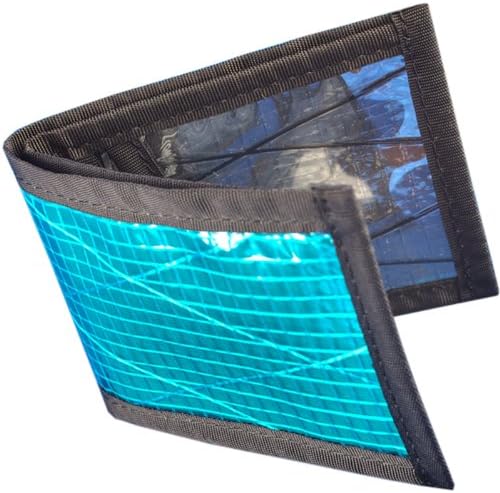 Flowfold Men's Sailcloth Slim Front Pocket Bifold Billfold Wallet