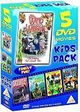 Review Prism Leisure  / 5 DVD Movies Kids Pack 2 [1983] - Wind in the Willows / Bigfoot / Forest Warrior / Little Heros / Let's Ruin Dad's Day!