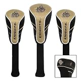 NCAA Central Florida Knights Golf Set of Three Nylon Headcovers