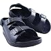 Search : Tatami by Birkenstock Nebraska Black Leather Backstrap Sandal