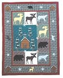 Quilt Twin Winter North Woods