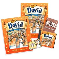 David and His Giant Battle with CDROM and Book and Cassette(s) and Brochure(s) (Bible Adventure Club)