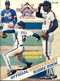 New York Mets 1962-1986 25th Anniversary: Official Anniversary Score Book (Dwight Gooden Cover)