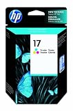 Original HP 17 Tri-color Ink Cartridge in Retail Packaging