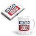 Think Good Do Good Be Good Gift Combo Of Cardholder And Mug By QuoteSutra RS.690.00