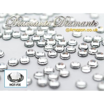 Diamante Diamante Rhinestones - Clear Colour, 100 pieces, 2.0mm diameter