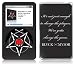 Music Skins iPod Classic用フィルム  Major x Black Scale  iPod classic  MSFSIPC00065