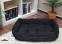 Tierbett Slim M Schwarz ca. 60 x 46 x 14 cm
