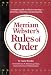 Merriam-Webster's Rules of Order