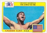 CASSIUS CLAY aka Mohammed Ali Olympic Trading Card