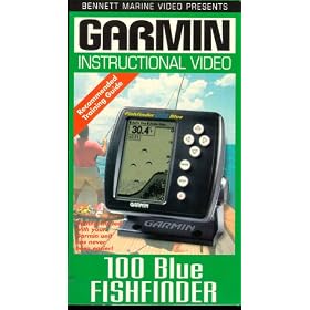 Garmin 100 Blue Fishfinder Instructional Training Video [VHS]