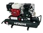 Hitachi EC2510E 5.5-Horsepower Gas Oiled Twin Pontoon Compressor