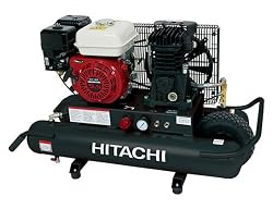 Hitachi EC2510E 5.5-Horsepower Gas Oiled Twin Pontoon Compressor