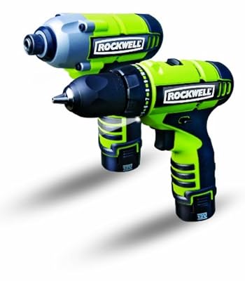 Rockwell RK1001K2 12-Volt LithiumTech 2-Tool Combo Kit