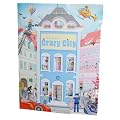 Depesche 7894 - Malbuch, Create your Crazy City, mit Stickern
