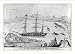 Historic Print (L): View of the Barque Oscar of Sag-Harbour, Capt. Isaac Ludlow.--Mutiny at Ilha Grande Aug.