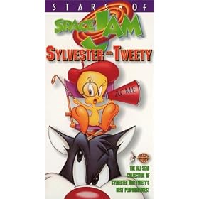 Stars of Space Jam: Sylvester & Tweety [VHS]