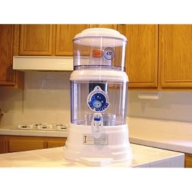 4 Gallon Countertop Water Filter Purifier - Save $$$ - Transform Tap Water to Pure Healthy Bio-Energy Mineral Drinking Water