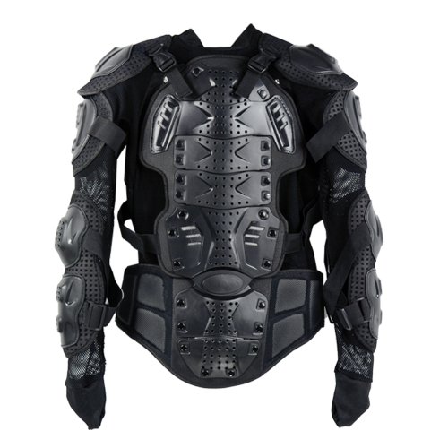 Cheap Motorcycle Full Body Armor Jacket Spine Chest Protection Gear Size S