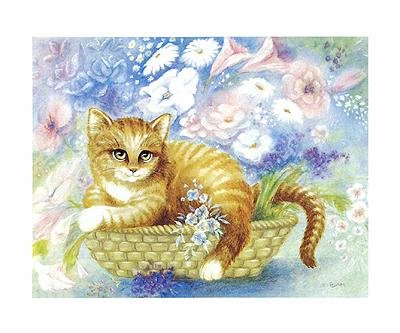 Cover image : Petit Chat by Gaby Blam - Fine Art Print / Poster - 23.50 x 19.50