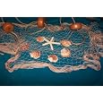 15 X 9 Ft New Fish Nets, Fishing Net, Netting, Starfish, Shells, Floats, Decorative Nautical Decor