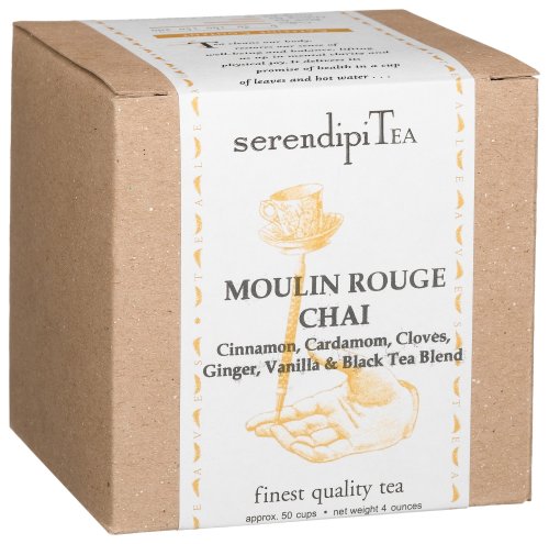 SerendipiTea Moulin Rouge, Cinnamon, Cardamom, Cloves, Ginger, Vanilla & Black Tea,... by SerendipiTea