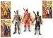 Jointed Plastic Play Figure - Ninja Force Warrior 2 packs per set_s-1