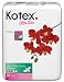 Kotex Ultra Thin Maxi Pads With Wings, Regular, Double Pack, Case of Six-36 Count (216 Pads)