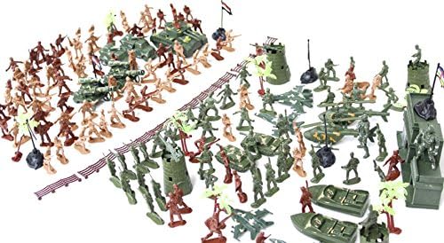 MOCOOL ( WWII) Army Men Assorted Action Figures-146 pieces