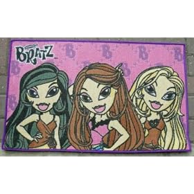Bratz JADE CLOE and YASMIN bedroom rug GREAT LOW PRICE