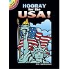 Hooray for the USA! Stained Glass Coloring Book (Dover Stained Glass Coloring Book)