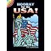 Hooray for the USA! Stained Glass Coloring Book (Dover Stained Glass Coloring Book)