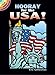 Hooray for the USA! Stained Glass Coloring Book (Dover Little Activity Books)