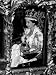 Queen Elizabeth II Riding Along in the Coronation Coach Wearing Crown and Carrying Orb Photographic Poster Print, 18x24