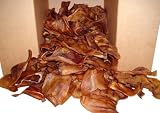 100 Large Pig Ears. High in Protein LOW in Fat! Pig Ear