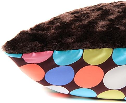 Allyzabba Large Pillowcase Choco-Dot Chocolate (approx 20″ x 29″).