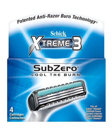 Schick Xtreme3 Cartridges 4-Count of 3)